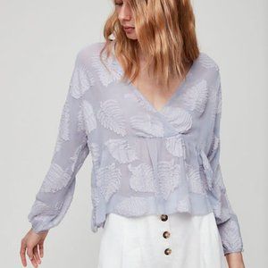 BNWT Aritzia Augustine Blouse